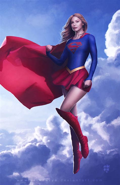 supergirl by erlanarya on deviantart