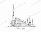 Temple Sketch Lds Temples sketch template