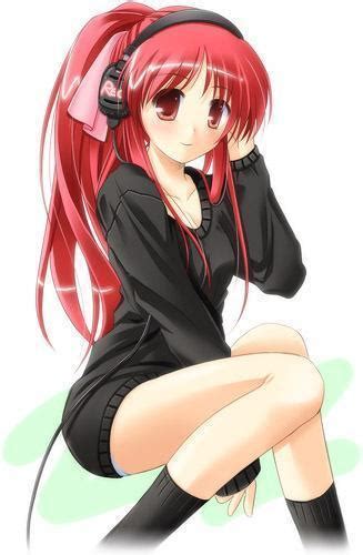 Anime Girl Red Hair Anime