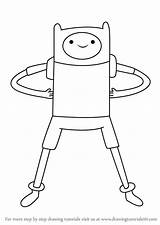 Finn Adventure Time Human Draw Drawing Step Drawings Cartoon Coloring Tutorials Pages Drawingtutorials101 Network Characters Tv Choose Board Cartoons Cute sketch template