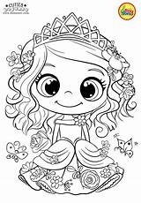 Coloring Pages Cuties Cutie Princess Bojanke Cute Kids Print Animal Colorear Za Da Sheets Dibujos Para Unicorn Color раскраски Bonton sketch template