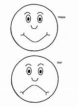 Sad Happy Emotions Face Coloring Faces Pages Clipart Outline Kids Cliparts Emotional Theater Printables Clip Feelings Library Clipartbest Print Child sketch template
