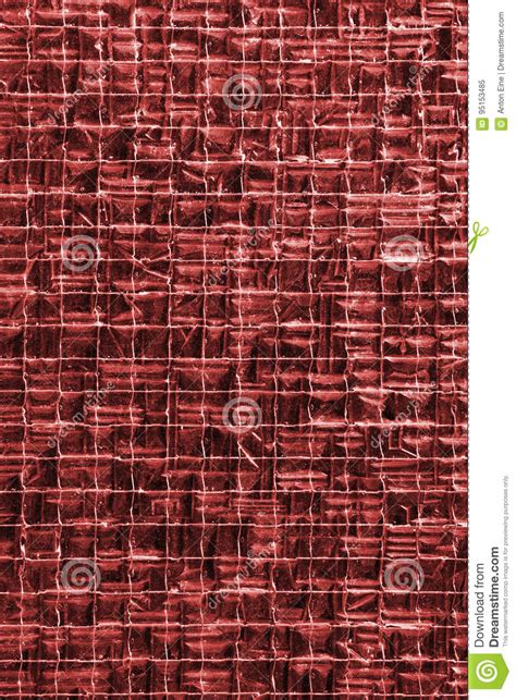 Background Texture Of Red Stained Glass Stock Image