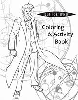 Coloring Who Pages Doctor Books Drawing Tardis Colouring Book Dr Printable Party Color Google Pdf Programs Nerd Tenth Mandala Adult sketch template
