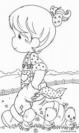 Precious Moments Coloring Pages Adults Printable Kids sketch template