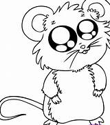 Coloring Pages Animals Cute Anime Animal Kids Popular sketch template