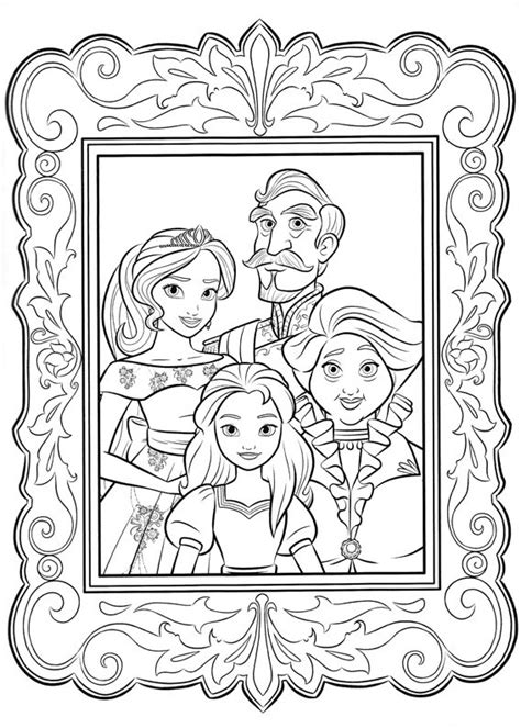 princess elena coloring pages  printable coloring pages  kids