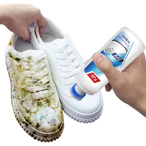 pcs white shoes cleaner whiten refreshed polish cleaning tool