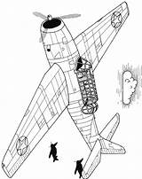 Guerre Avion Aereo Airplane Toddlers Trasporto Mezzi Imprimer Flugzeuge Kartini Kemudian Klick Kanan Komputer Avenger sketch template