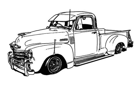 truck printable coloring pages
