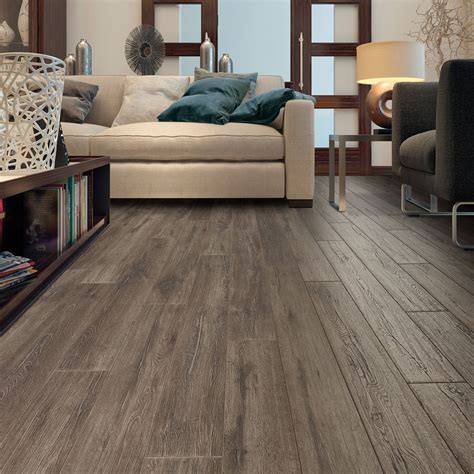 select surfaces laminate flooring silver oak  planks  sq ft walmartcom