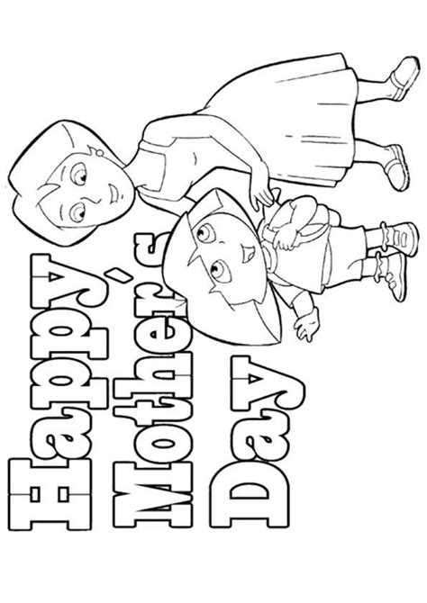 print coloring image momjunction mothers day coloring pages happy