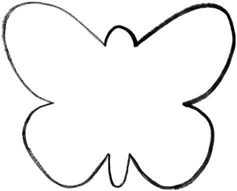 butterfly printable cutouts clipart