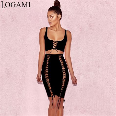 buy logami sleeveless crop top and skirt set sexy two