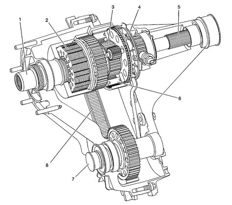 illustrated diagram  shows  assembly   transfer case