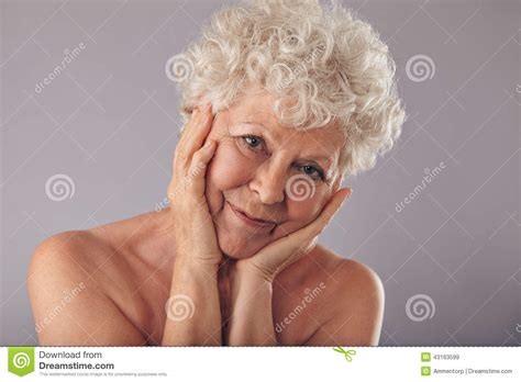 old woman with beautiful face stock image image 43163599