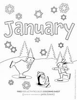 January Coloring Pages Kids Activities Word Check Happy 2021 These Yay sketch template