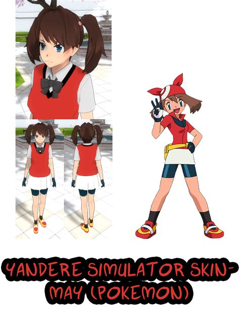 Yandere Simulator May Pokemon Skin By