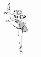 Ballerina Drawing Gesture Cartoon Drawings Dancing Deviantart People Getdrawings Login sketch template