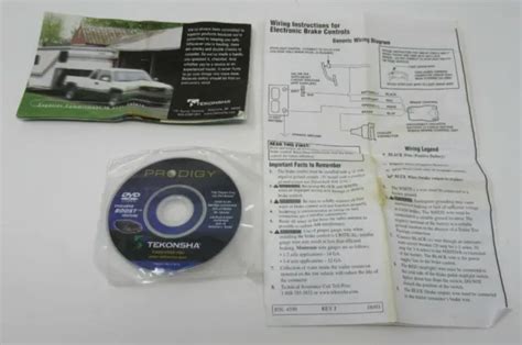 tekonsha prodigy p dvd manual wiring diagram  picclick