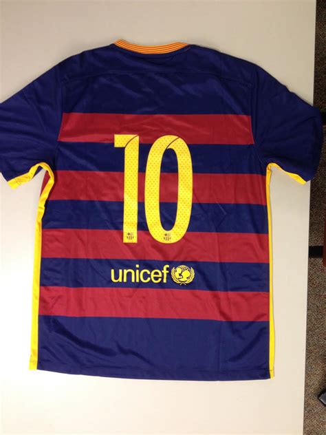 Charitybuzz Lionel Messi Fc Barcelona Jersey Signed By The Team Duri