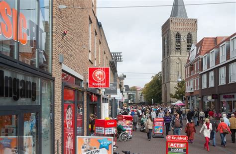 ede centrum  proef verlichte regels winkels foto gelderlandernl