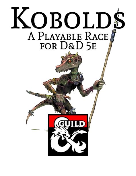 Kobold Race Dungeon Masters Guild Dungeon Masters Guild