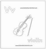 Violin Alphabets sketch template