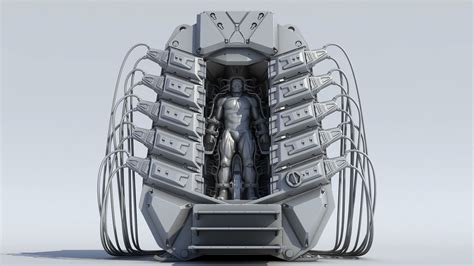 Csaba Szilagyi Crysis 3 Nanosuit Container Highpoly