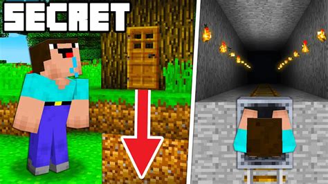 Top 10 Secret Bases In Minecraft Noob1234 Will Never Find