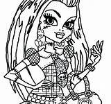 Monster High Drawing Games Paintingvalley Colouring sketch template