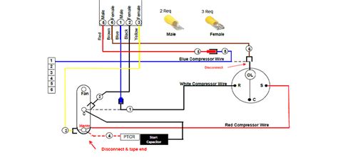 dometic ac capacitor wiring diagram troubleshooting  installation circuits gallery