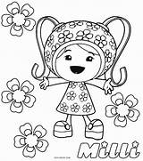 Umizoomi Milli Clases sketch template