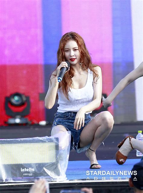 31 Photos Of Hyuna Looking Dangerously Sexy In Her Wet See