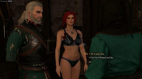 The Witcher 3 Wid Hunt Sexy Mod Triss Keira Metz Yennefer In