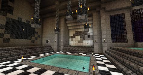 ostia bathhouse roman bathhouse remake minecraft project