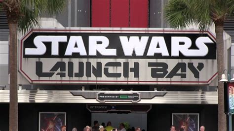 star wars launch bay walkthrough  disneys hollywood studios youtube