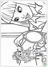 Coloring Barbie Pages Thumbelina Imagination Express Let Children Book Their When sketch template