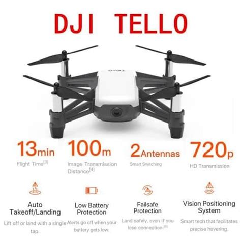 jual dji tello drone garansi resmi berkualitas shopee indonesia