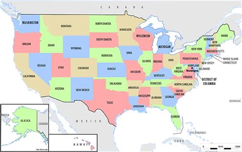 united states   world map