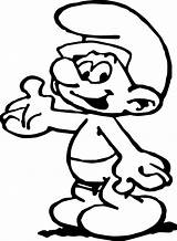 Smurf Smurfs Coloring Nobody Pages Wecoloringpage sketch template