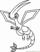 Flygon Pokemon Pages Reshiram Pokémon Getdrawings Gallade Coloringpages101 sketch template