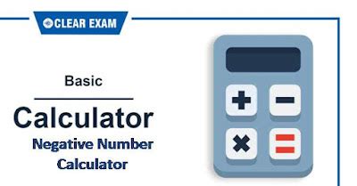 negative number calculator