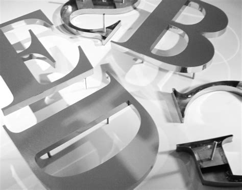 built  stainless steel letters metal letters