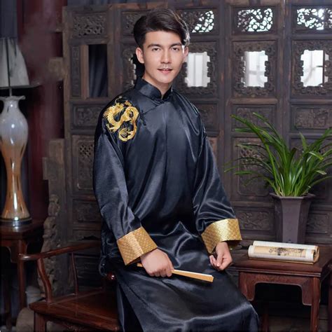 tunic men traditional chinese male oriental mens clothing shanghai cheongsam chinese tang suit