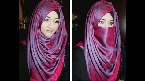 Most Worn Hijab Tutorial With Niqab সর্বাধিক পরা হিজাব টিউটোরিয়াল