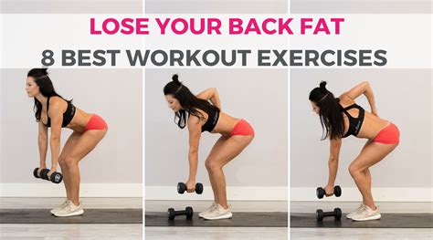 8 Awesome At Home Back Workouts With Weights For Women
