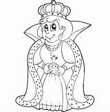 Queen Coloring Pages Print Evil Printable Elizabeth Getcolorings Color Getdrawings Colorings sketch template