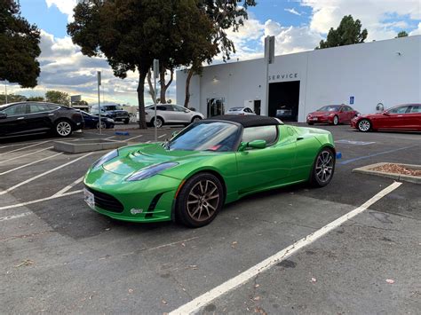 ive    green roadster   wanted  share  stopped