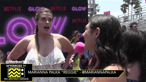 marianna palka talks  women empowerment   sisterhood  glow afterbuzz tv youtube